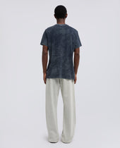 T Shirt Silenzio In Jersey Di Cotone Shady Effect Shady