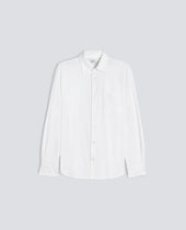 CAMICIA IN JERSEY DI COTONE - BIANCO