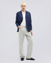 Camicia In Jersey Di Cotone Bianco