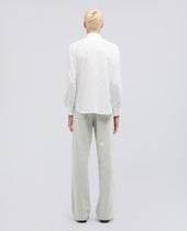 Camicia In Jersey Di Cotone Bianco