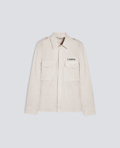 CAMICIA MILITARE IN COTONE - SASSO