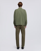 Camicia Militare In Cotone Verde