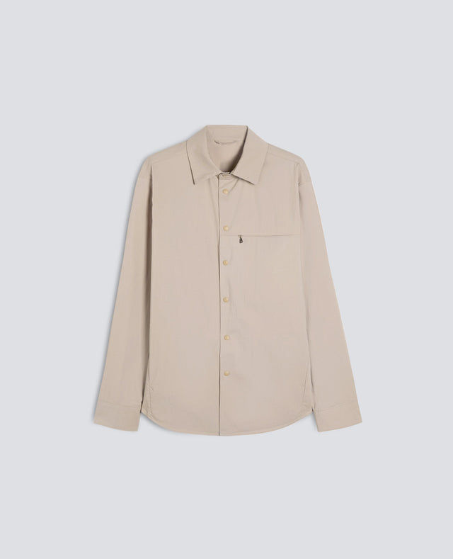 CAMICIA IN POPELINE COTONE-NYLON STRETCH - COLONIALE
