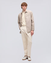 Camicia In Popeline Cotone Nylon Stretch Coloniale