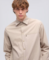 Camicia In Popeline Cotone Nylon Stretch Coloniale