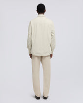 Camicia Mod 13 In Popeline Di Cotone Sasso