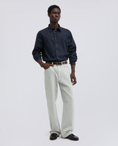 Camicia In Popeline Di Cotone Leggero
