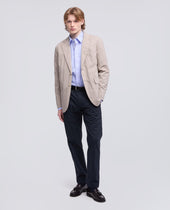 Camicia Fred In Popeline Di Cotone Azzurro