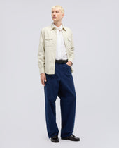 Camicia Fred In Popeline Di Cotone Bianco