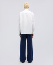 Camicia Fred In Popeline Di Cotone Bianco