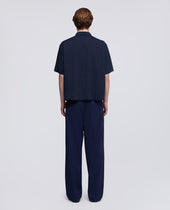Camicia Bowling In Voile Di Cotone