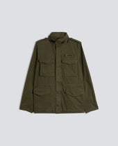 GIUBBOTTO MINI FIELD VENTO IN GABARDINA DI COTONE - MILITARE