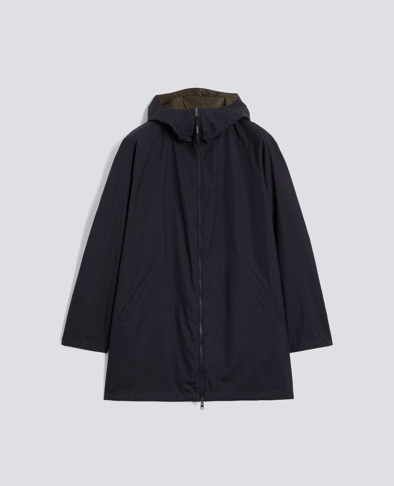 Giubbotto Reversibile In Twill Di Cotone E Poliammide