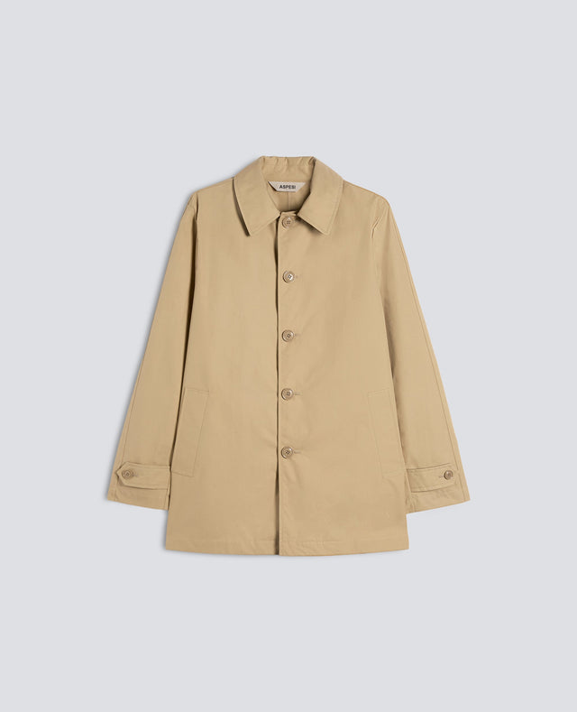 IMPERMEABILE IN COTONE DRY WAX - COLONIALE