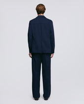 Giacca Laos In Cotone Extra Fine Blu