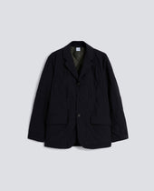 GIACCA IN TECNOLANA IMBOTTITA - BLU/BLACK