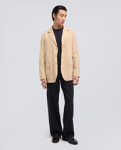 Blazer In Lana Poliestere Comfort Naturale
