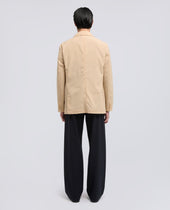 Blazer In Lana Poliestere Comfort Naturale
