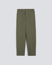 Piece Dyed Cotton Canvas Trousers