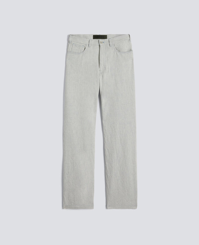PANTALONE IN DENIM DI COTONE - SASSO
