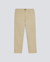 PANTALONE CHINO IN GABARDINA DI COTONE - BEIGE
