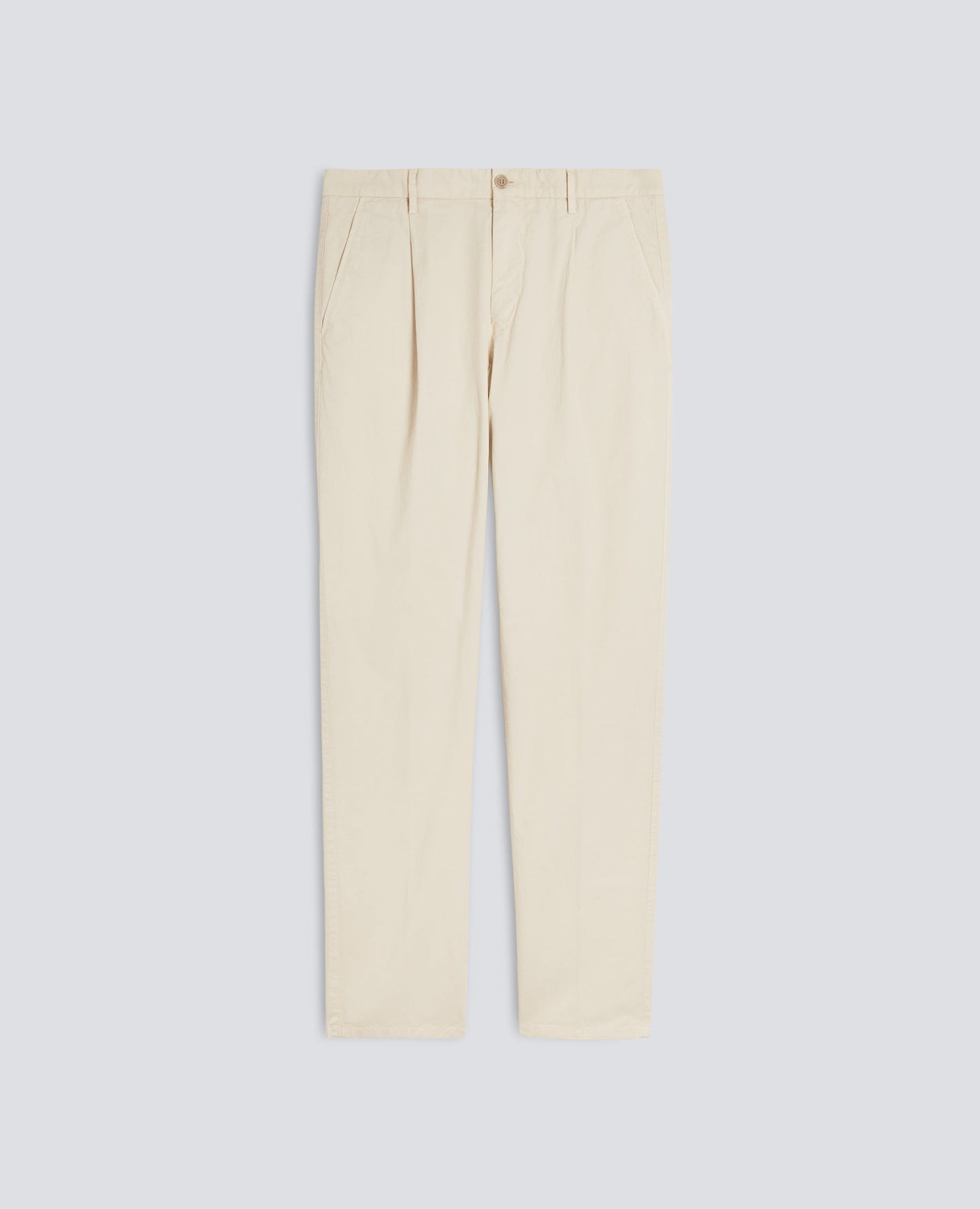 Pantalone In Gabardina Di Cotone Tinto Capo Sasso