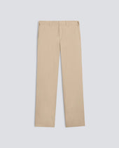 PANTALONE IN TWILL DI COTONE NYLON TINTO PEZZA - COLONIALE