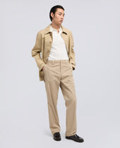 Pantalone In Twill Di Cotone Nylon Tinto Pezza Coloniale