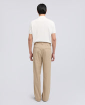 Pantalone In Twill Di Cotone Nylon Tinto Pezza Coloniale