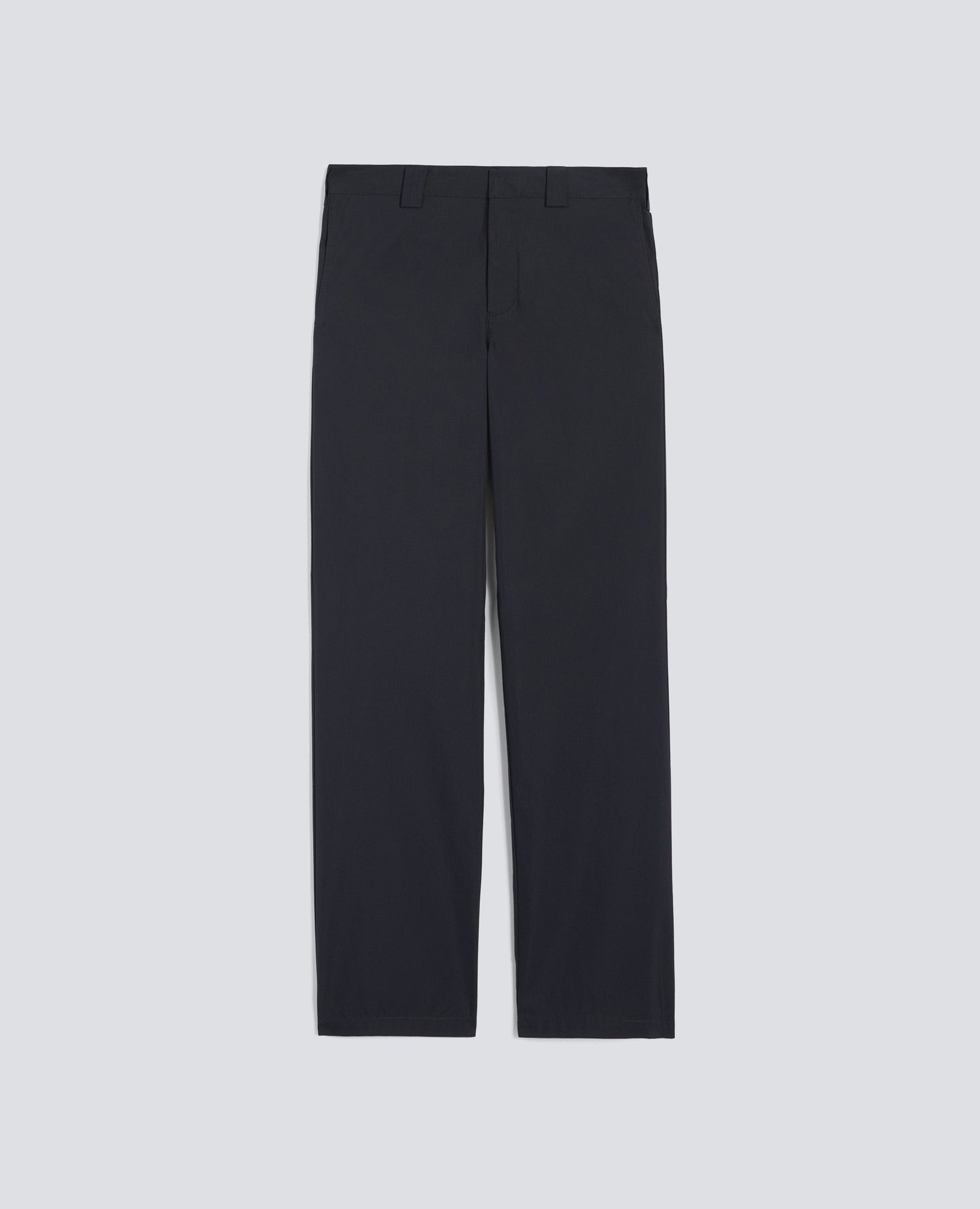 Pantalone In Twill Di Cotone Nylon Tinto Pezza