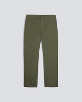 PANTALONE IN COTONE - LINO FIAMMATO - VERDE
