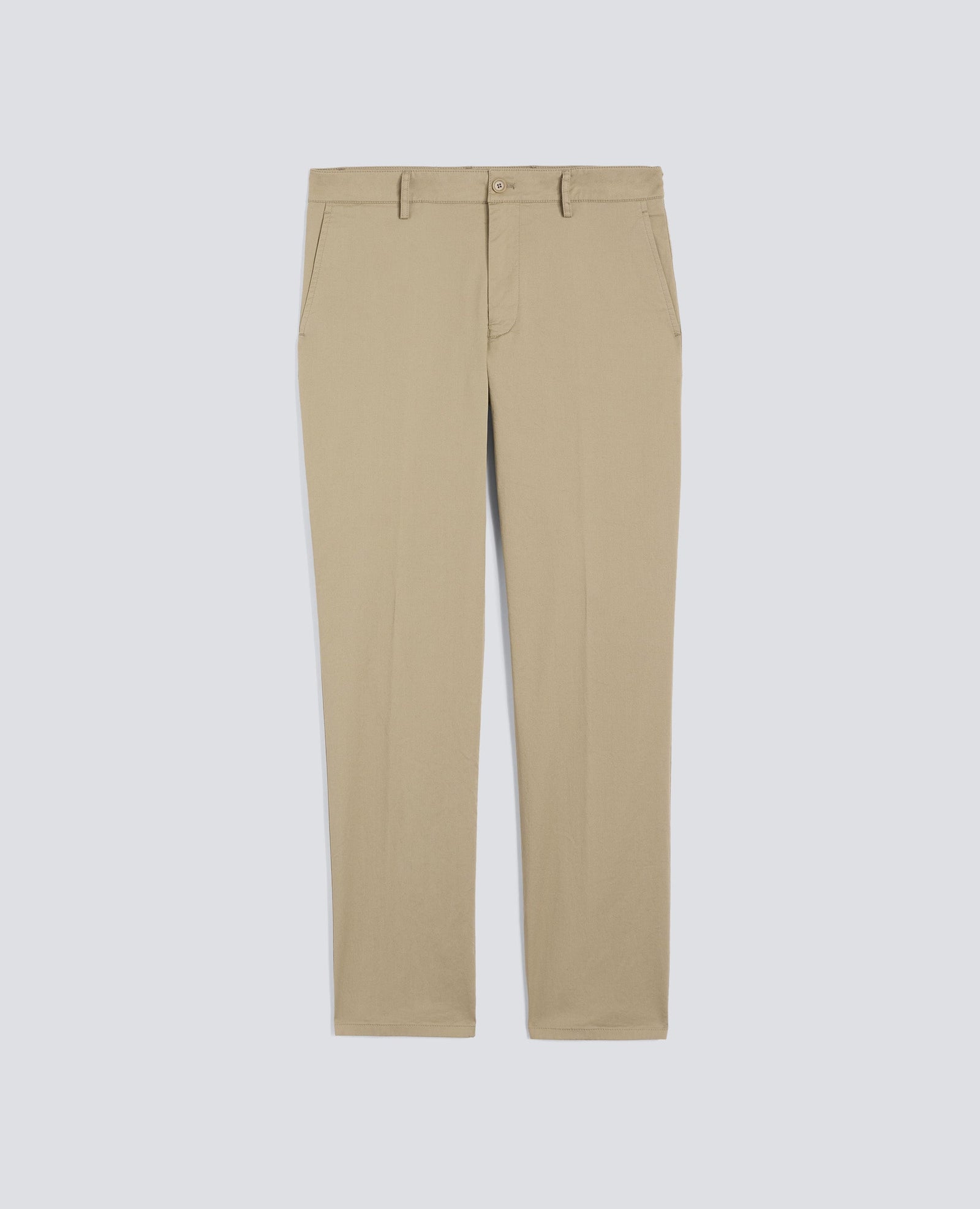 Pantalone In Twill Di Cotone Stretch Coloniale