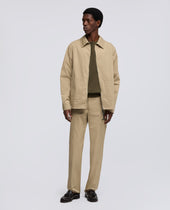 Pantalone In Twill Di Cotone Stretch Coloniale