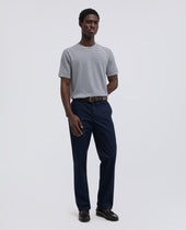 Pantalone In Twill Di Cotone Stretch
