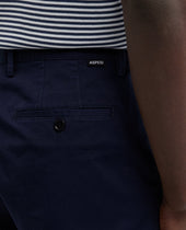 Pantalone In Twill Di Cotone Stretch