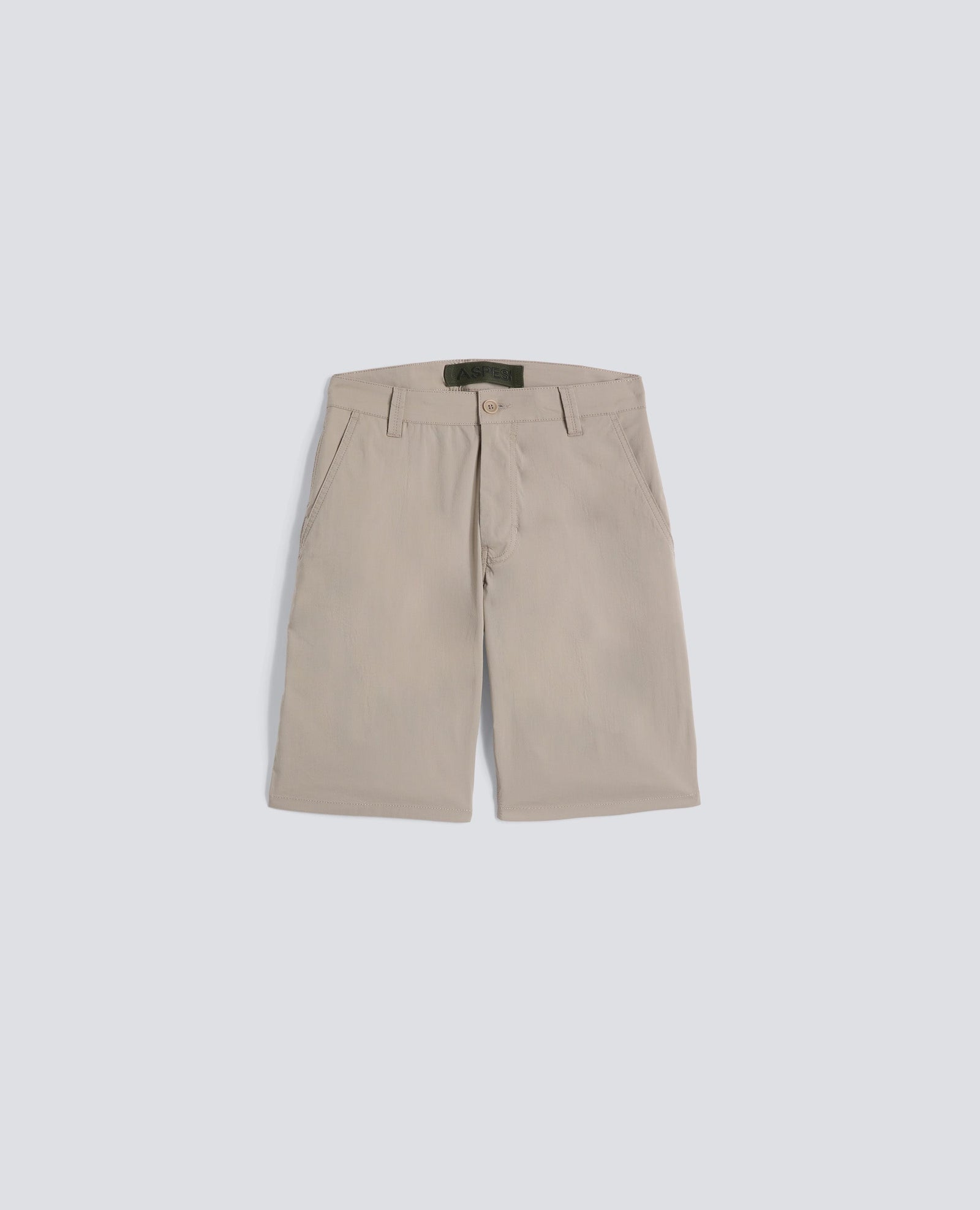 Bermuda Chino In Popeline Di Cotone E Nylon Coloniale