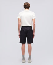 Bermuda In Micro Twill Di Cotone Navy