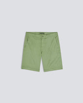 BERMUDA IN MICRO TWILL DI COTONE - PISTACCHIO