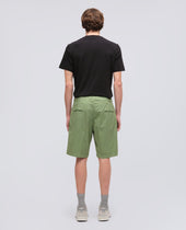 Bermuda In Micro Twill Di Cotone Pistacchio