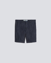 BERMUDA IN DENIM DI COTONE LEGGERO - DENIM SCURO