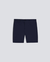 BERMUDA IN TWILL DI COTONE STRETCH - NAVY