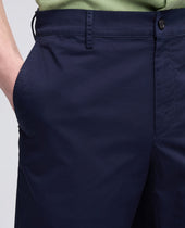 Bermuda In Twill Di Cotone Stretch