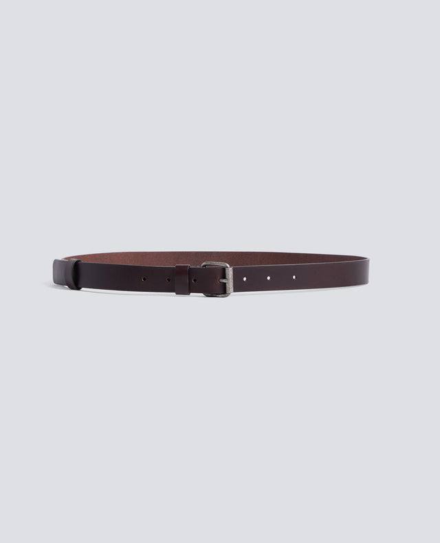 CINTURA DA UOMO IN PELLE - MARRONE