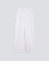 Garment Dyed Cotton Linen Gabardine Trousers