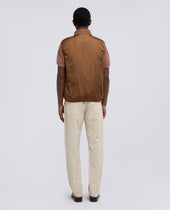 Gilet Jil In Nylon Biscotto