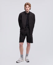 Camicia In Poliestere E Nylon Water Repellent Nero