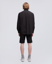 Camicia In Poliestere E Nylon Water Repellent Nero
