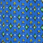 Costume In Poliestere Stampato Water Repellent Stampa Blu