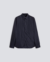 CAMICIA IN NYLON LEGGERO IMBOTTITA - NAVY