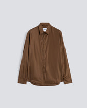 CAMICIA IN NYLON LEGGERO IMBOTTITA - BISCOTTO
